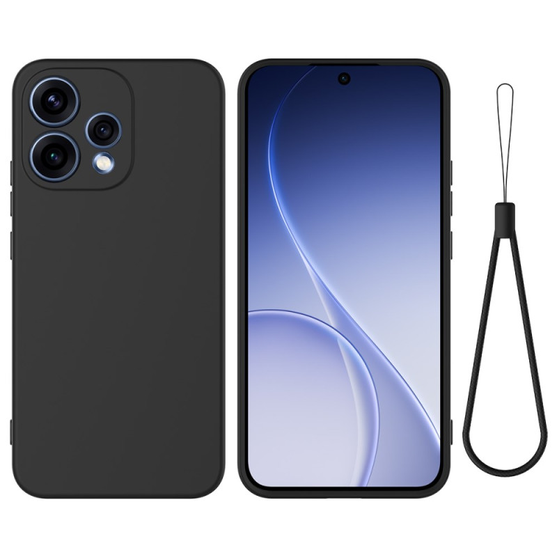 Oppo Reno 15 5G Funda de silicona líquida con colgante