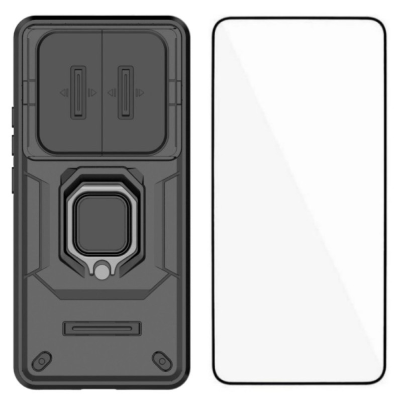 Xiaomi Redmi Note 15 4G Funda Soporte Integrado y Protector de Pantalla