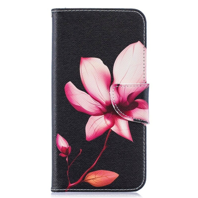 Funda Samsung Galaxy A10 Flor Rosa