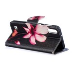 Funda Samsung Galaxy A10 Flor Rosa