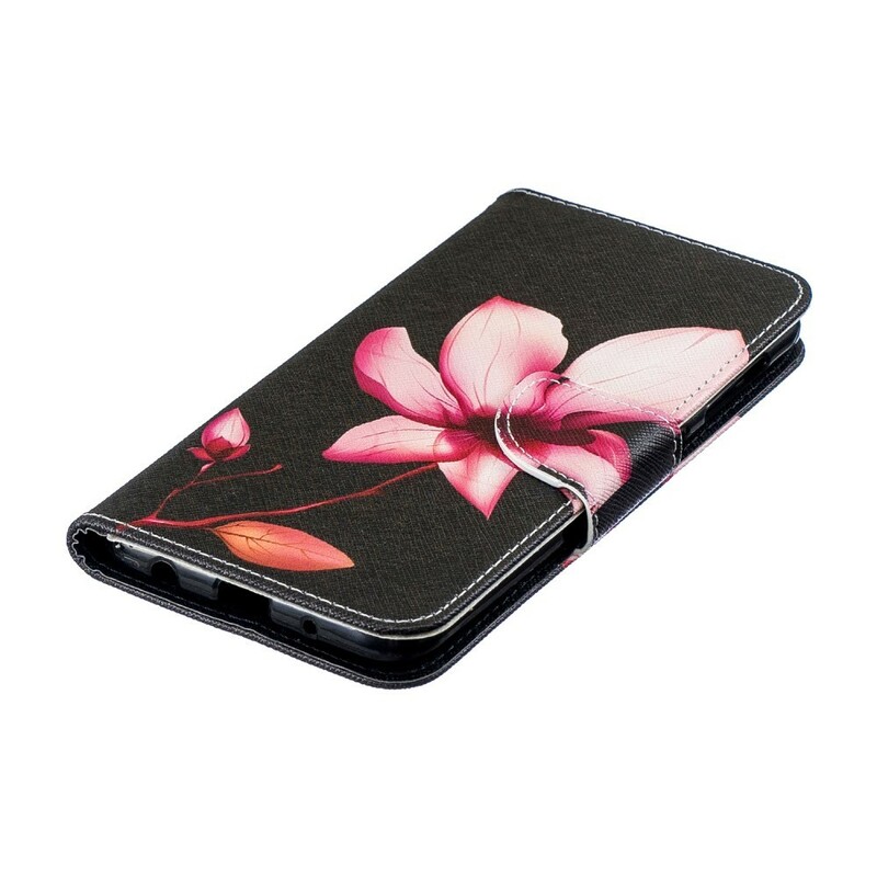 Funda Samsung Galaxy A10 Flor Rosa