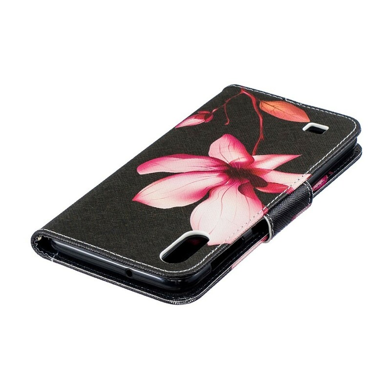 Funda Samsung Galaxy A10 Flor Rosa