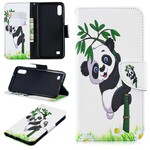 Funda para el Samsung Galaxy A10 Panda en Bambú