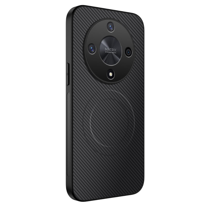 Honor X9b 5G Funda Magnética Fibra de Carbono Textura