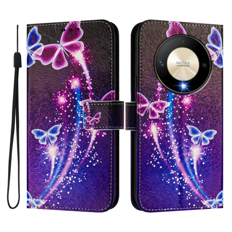 Honor Magic 6 Lite / X9b Funda Firework Butterfly