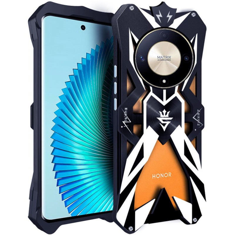 Honor Magic 6 Lite / X9b Funda Antichoque Diseño Metálico