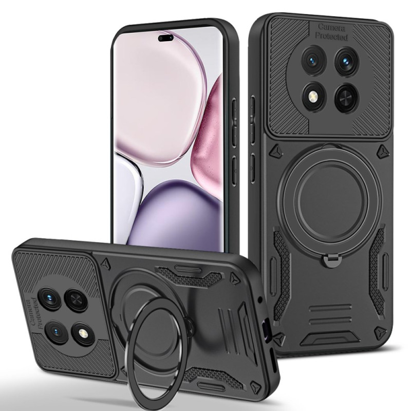 Honor Magic 7 Lite / X9c Funda magnética antichoque con soporte