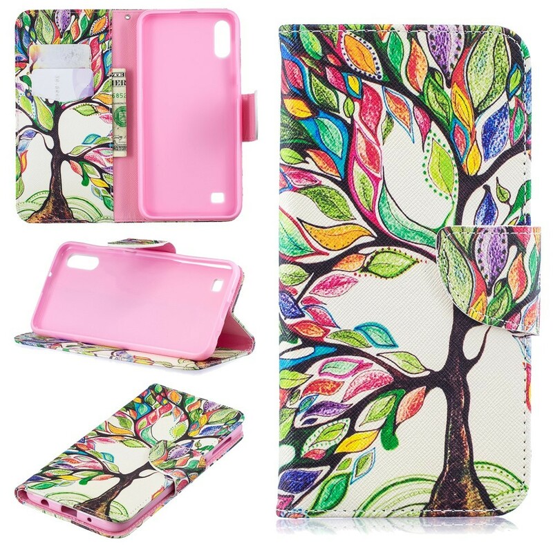 Funda Samsung Galaxy A10 Árbol de colores