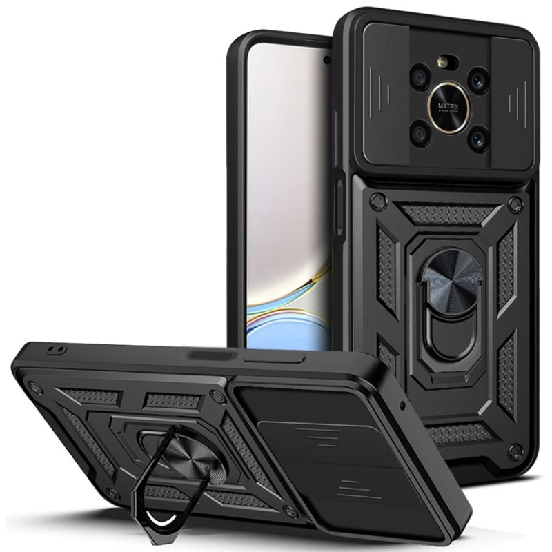 Funda Honor X9 Soporte giratorio y protección deslizante para la cámara