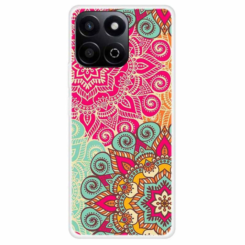Honor X7c 4G / 200 Smart 5G Funda Patrón floral