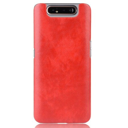 Funda de piel Samsung Galaxy A80 efecto lichi