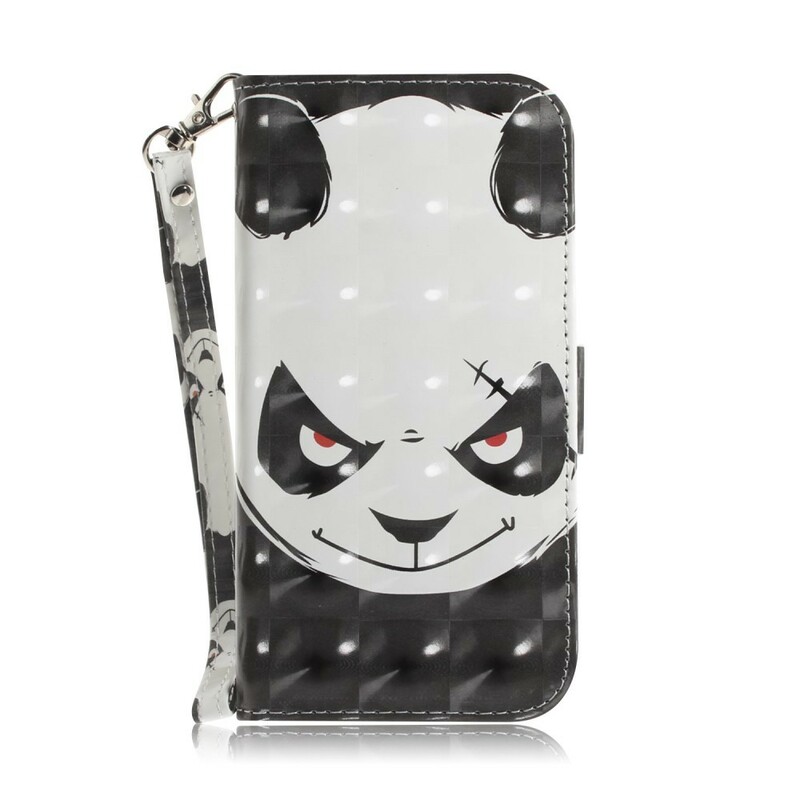 Funda con colgante para Huawei P Smart Z Angry Panda