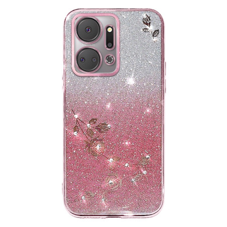 Coque Honor X7a 4G Fleurs...