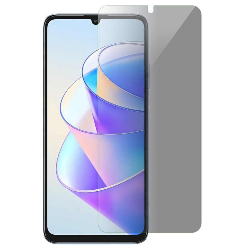 Anti-Spion Protección de cristal templado para Honor X7a 5G pantalla