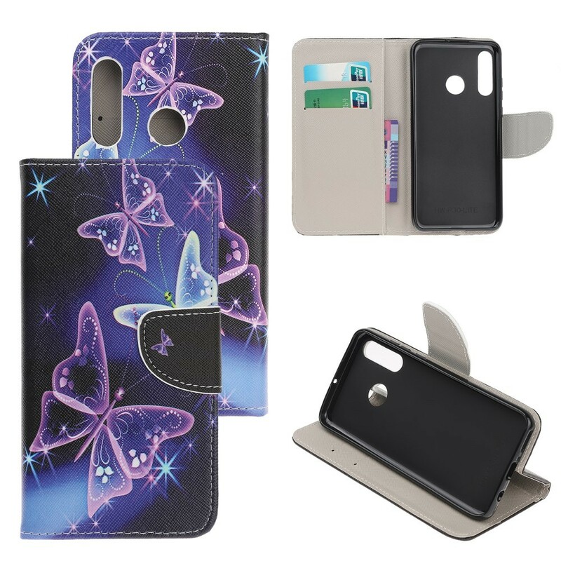 Funda Huawei P Smart Z Mariposas Neones Funda Huawei P Smart Z Mariposas Neones