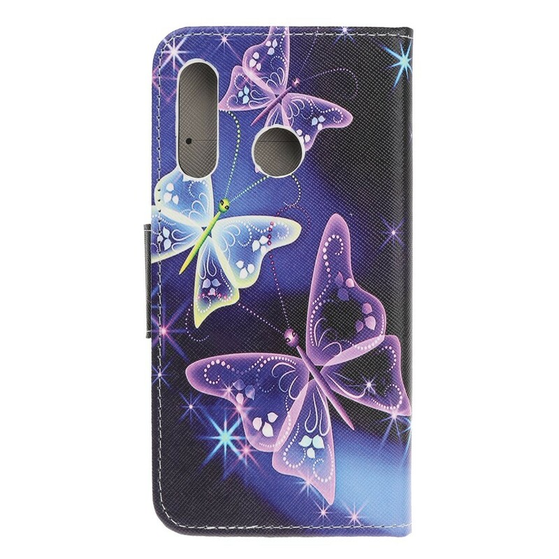 Funda Huawei P Smart Z Mariposas Neones Funda Huawei P Smart Z Mariposas Neones