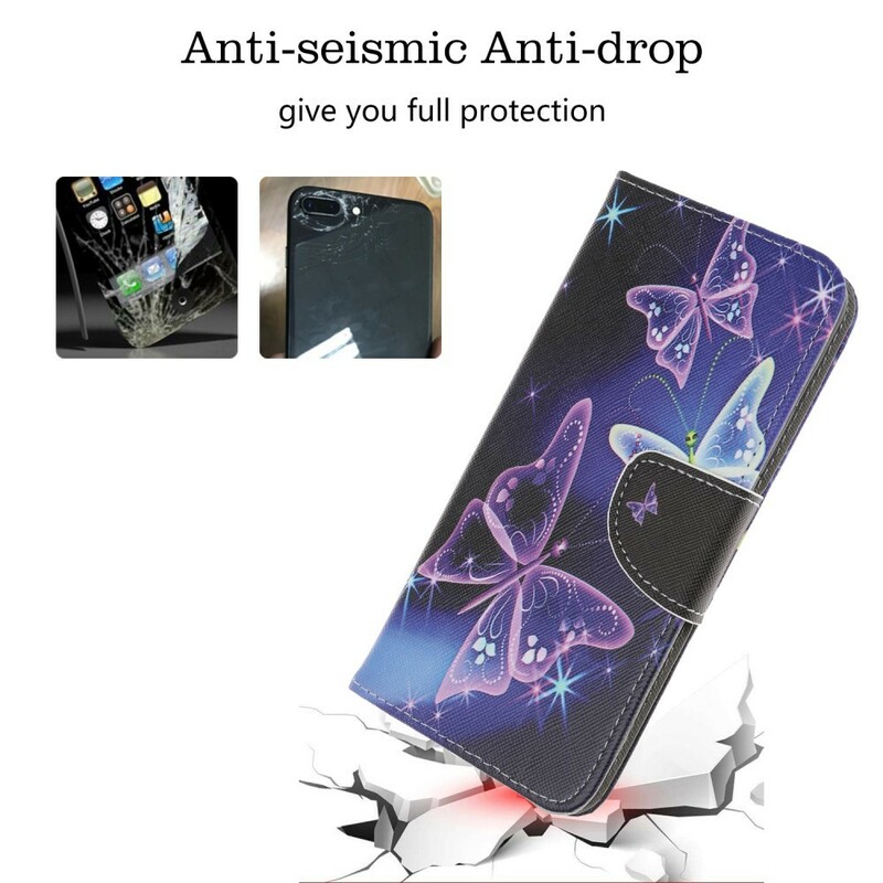Funda Huawei P Smart Z Mariposas Neones Funda Huawei P Smart Z Mariposas Neones