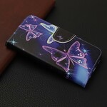 Funda Huawei P Smart Z Mariposas Neones Funda Huawei P Smart Z Mariposas Neones
