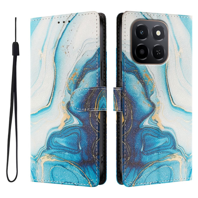 Honor X6c 4G / X5b / X5b Plus Funda Azul Mármol