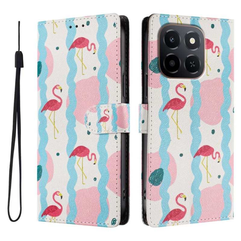 Honor X6c 4G / X5b / X5b Plus Funda Flamingo Rosa