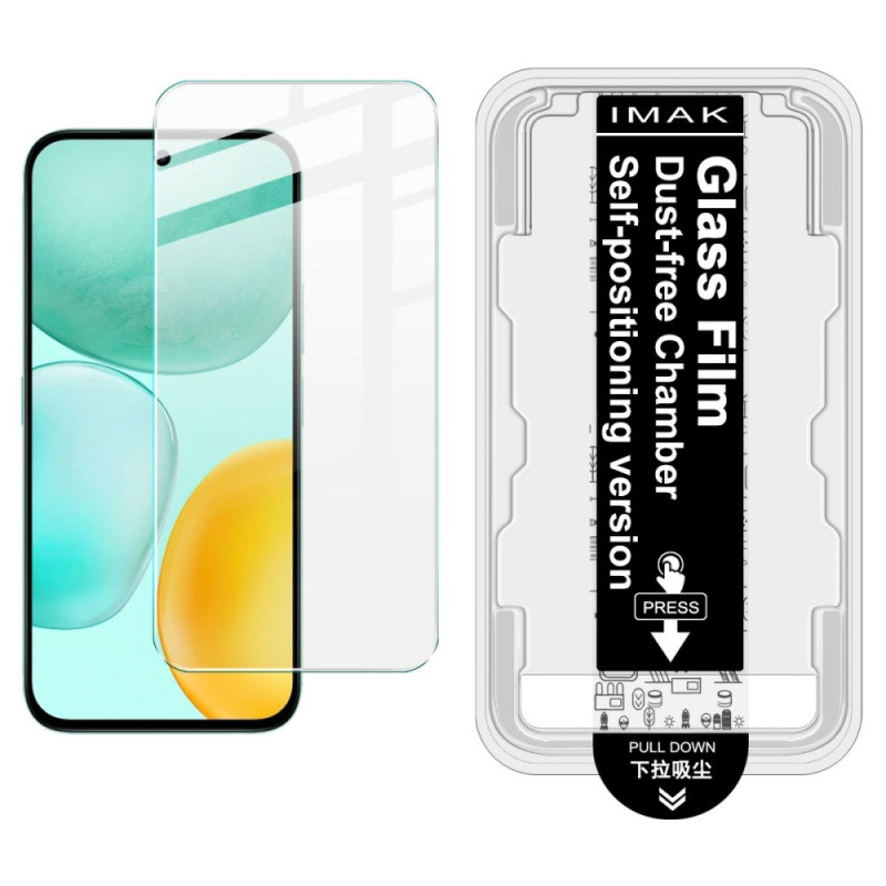 Protector de pantalla de cristal templado para Honor X6c 4G Kit de instalación