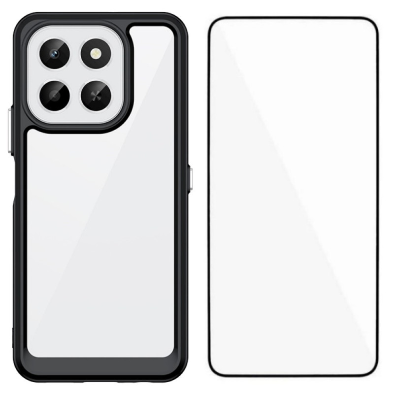 Funda híbrida Honor X6c 4G con protector de pantalla