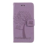 Funda con colgante de árbol y búho para el Samsung Galaxy A10 Funda con colgante de árbol y búho para el Samsung Galaxy A10