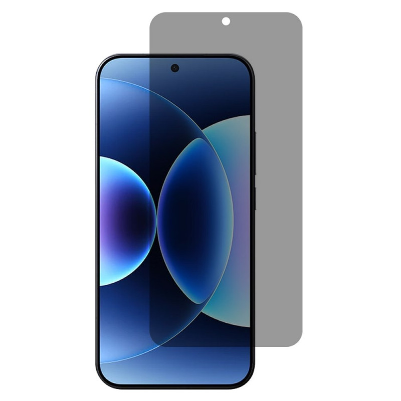 Protection en Verre Trempé Anti-Espion pour Écran Xiaomi 17 Ultra (déverrouillage par empreinte digitale)