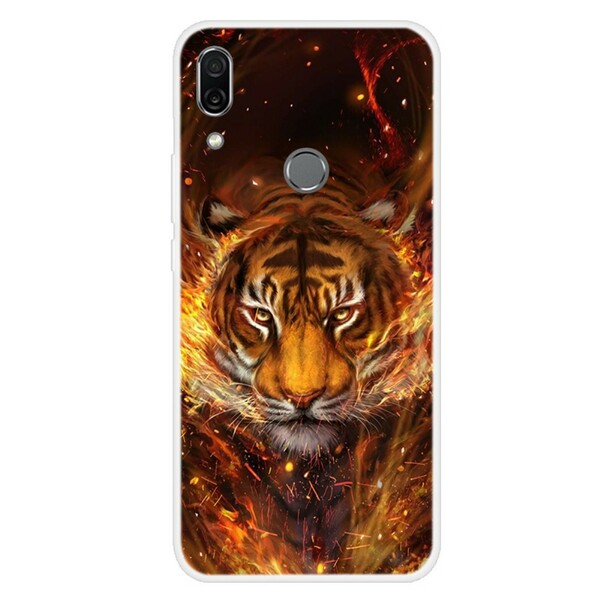 Funda Huawei P Smart Z Fire Tiger