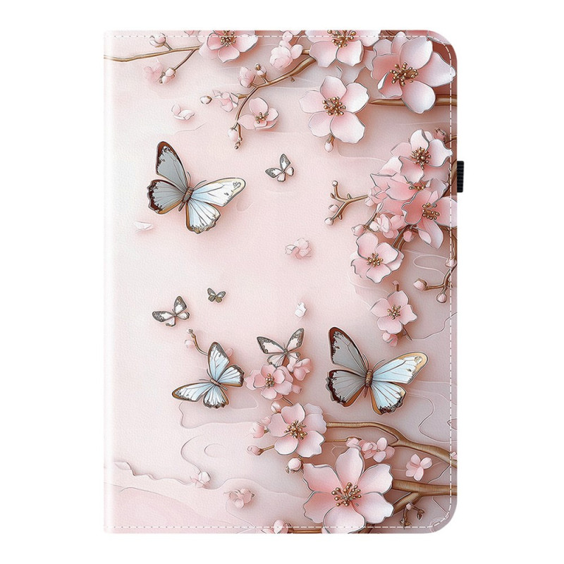 Funda Lenovo Tab M11 / K11 (11") - TB330 Rosa Mariposas