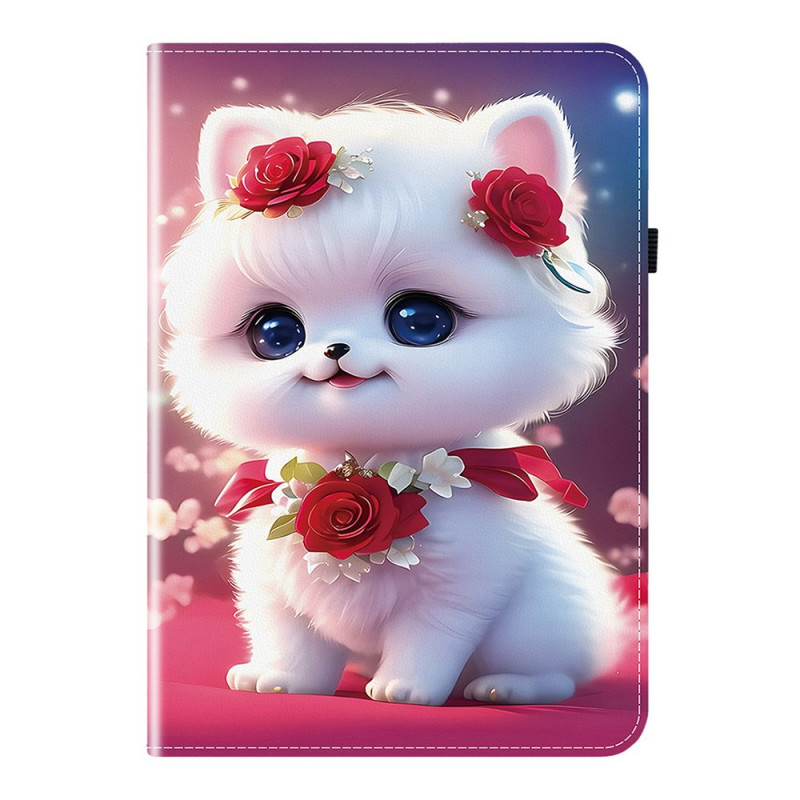Funda Lenovo Tab M11 / K11 (11") - TB330 Cat and Roses