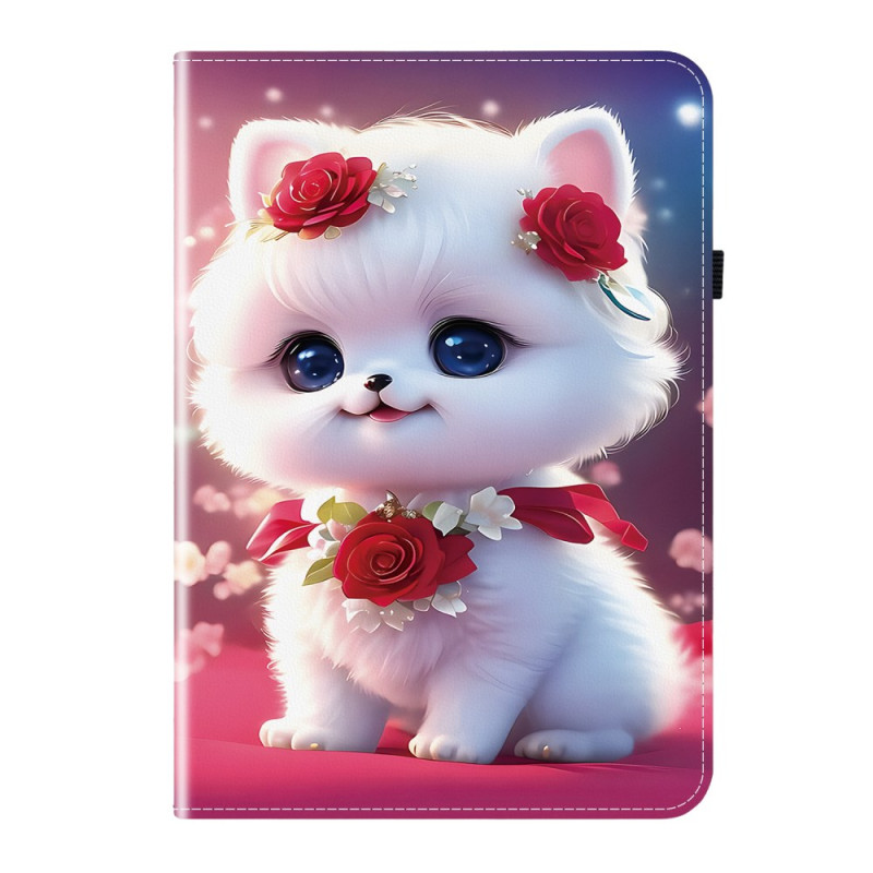 Funda Lenovo Tab M11 / K11 (11") - TB330 / TB331 Gato y Rosas