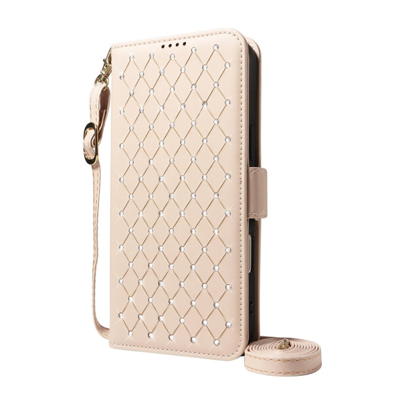 Funda para iPhone 17E / 16E Diseño Strass y Losange