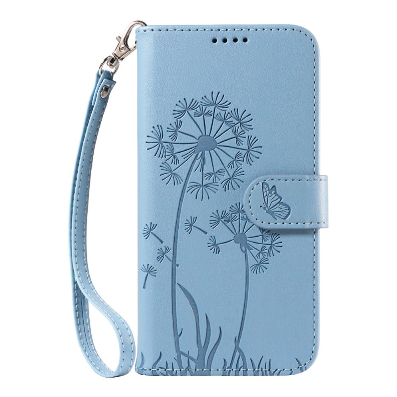 Funda para iPhone 17E / 16E Diseño diente de león y colgante