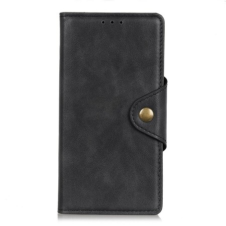 Funda de piel de imitación Huawei P Smart Z Botón