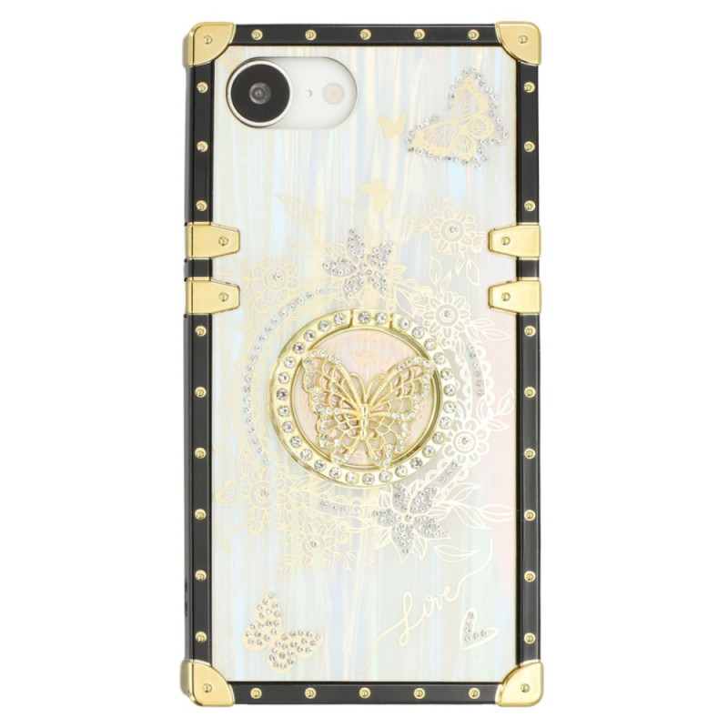 Funda iPhone 17E / 16E Butterfly & Strass