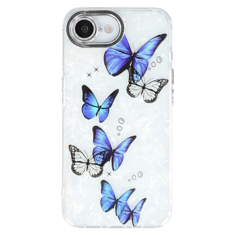 Funda iPhone 17E / 16E Hybrid Butterflies