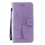 Funda Huawei P Smart Z Árbol y búhos con colgante