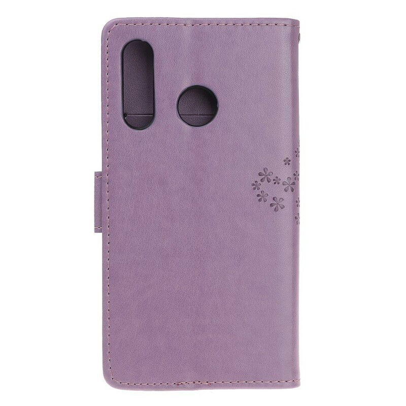 Funda Huawei P Smart Z Árbol y búhos con colgante