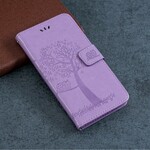 Funda Huawei P Smart Z Árbol y búhos con colgante