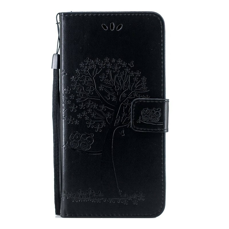 Funda Huawei P Smart Z Árbol y búhos con colgante