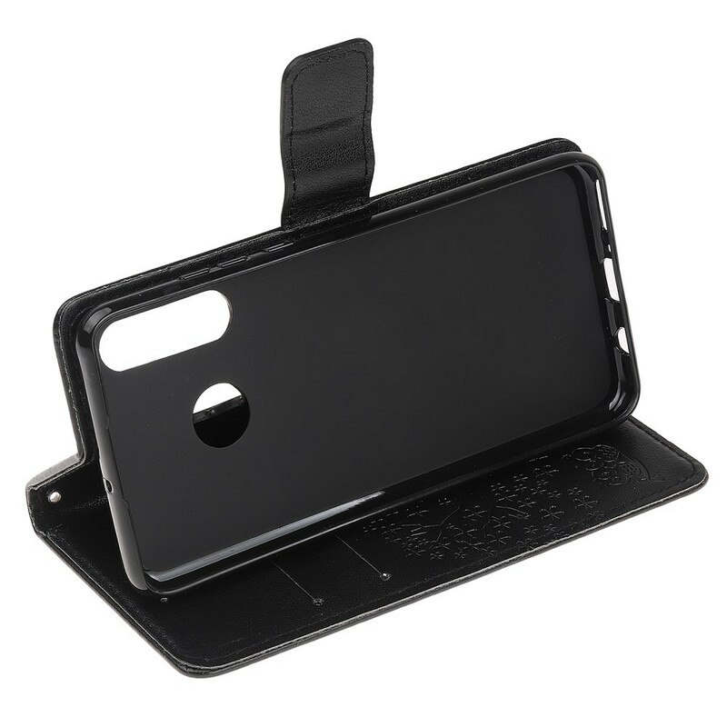 Funda Huawei P Smart Z Árbol y búhos con colgante
