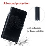 Funda Huawei P Smart Z Árbol y búhos con colgante