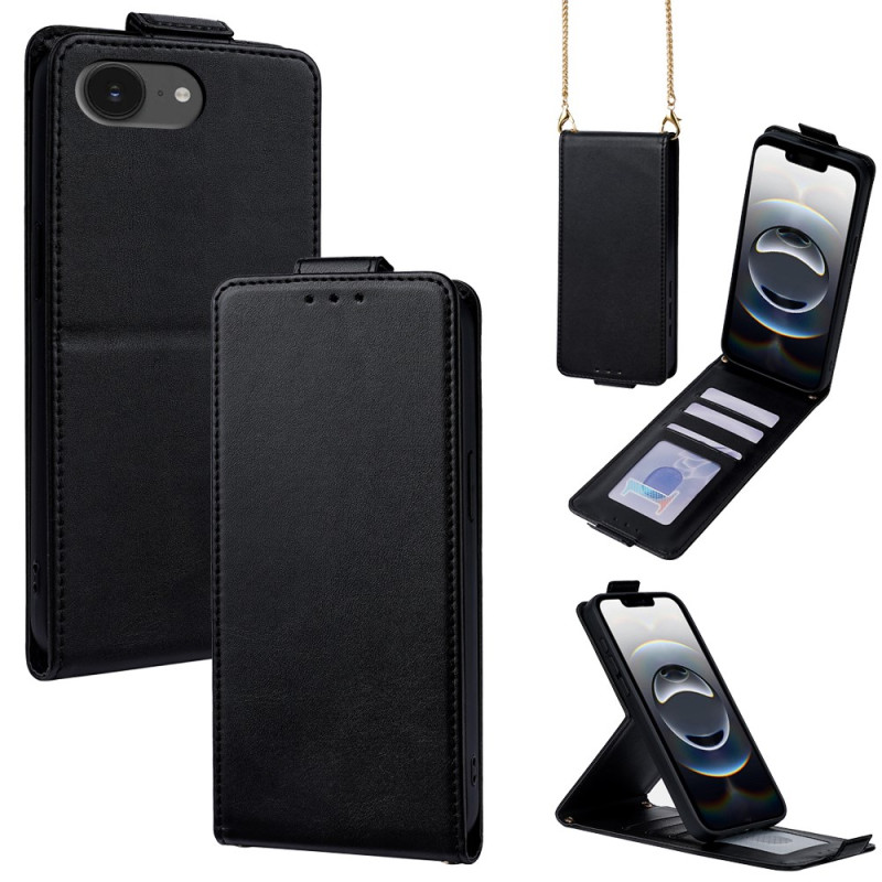 Funda iPhone 17E / 16E Solapa vertical y bandolera