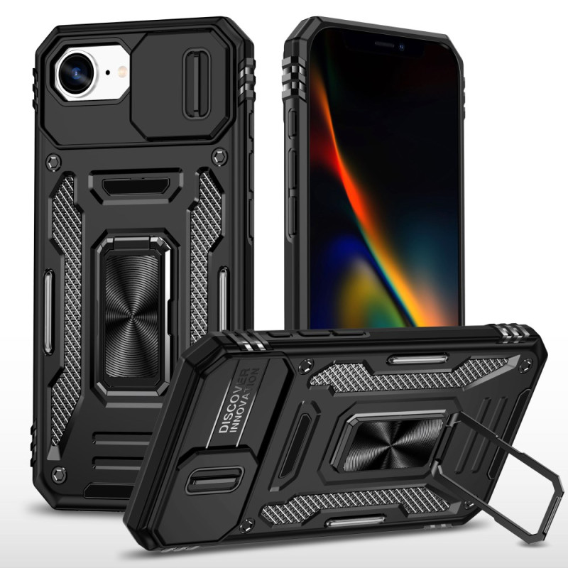 Funda robusta para iPhone 17E / 16E con protección deslizante anti-caída para la cámara