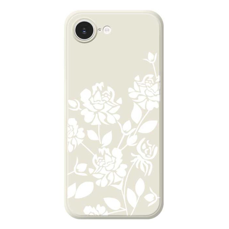 Funda iPhone 17E / 16E Bordes rectos Estampado floral