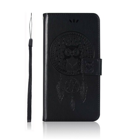 Funda Huawei P Smart Z Efecto piel Búho Pegajoso