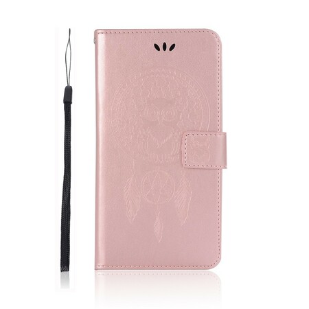 Funda Huawei P Smart Z Efecto piel Búho Pegajoso