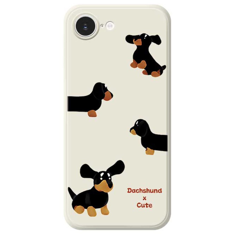Funda iPhone 17e / 16e Borde Recto 4 Tecas