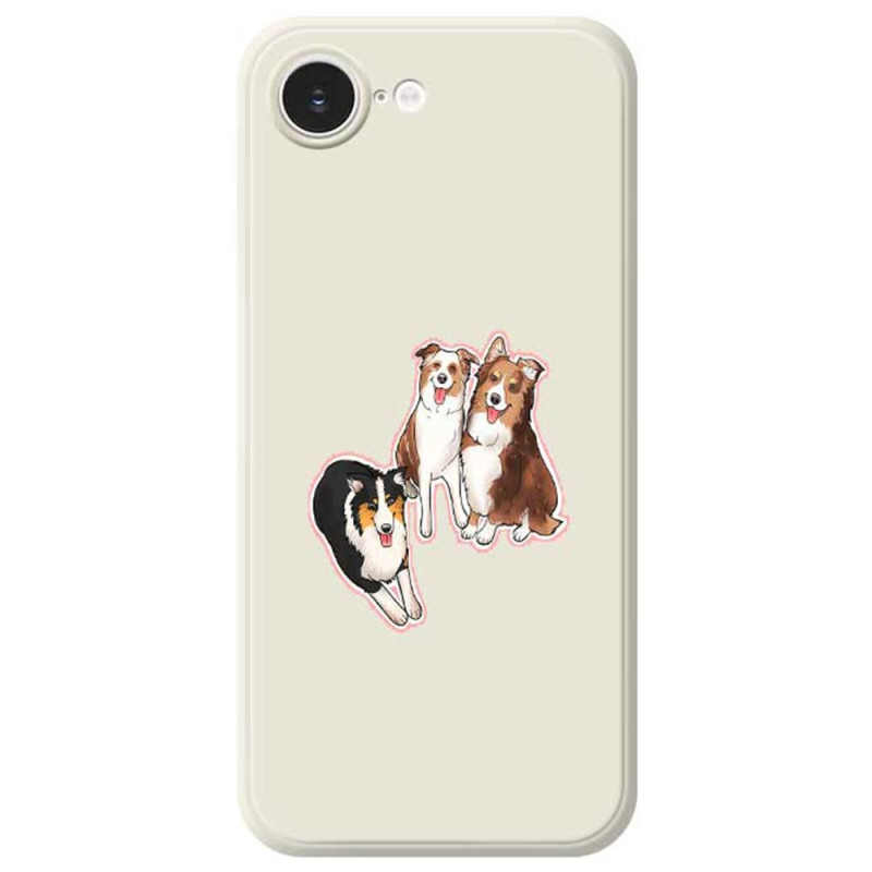 Funda iPhone 17E / 16E Borde Recto Tres Perros